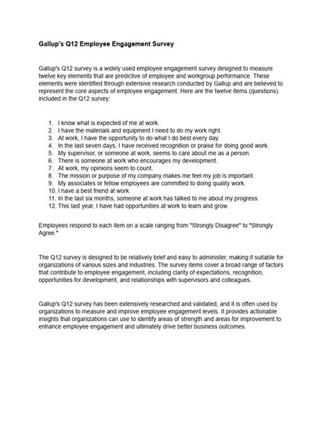 q12 survey|q12 survey free download.